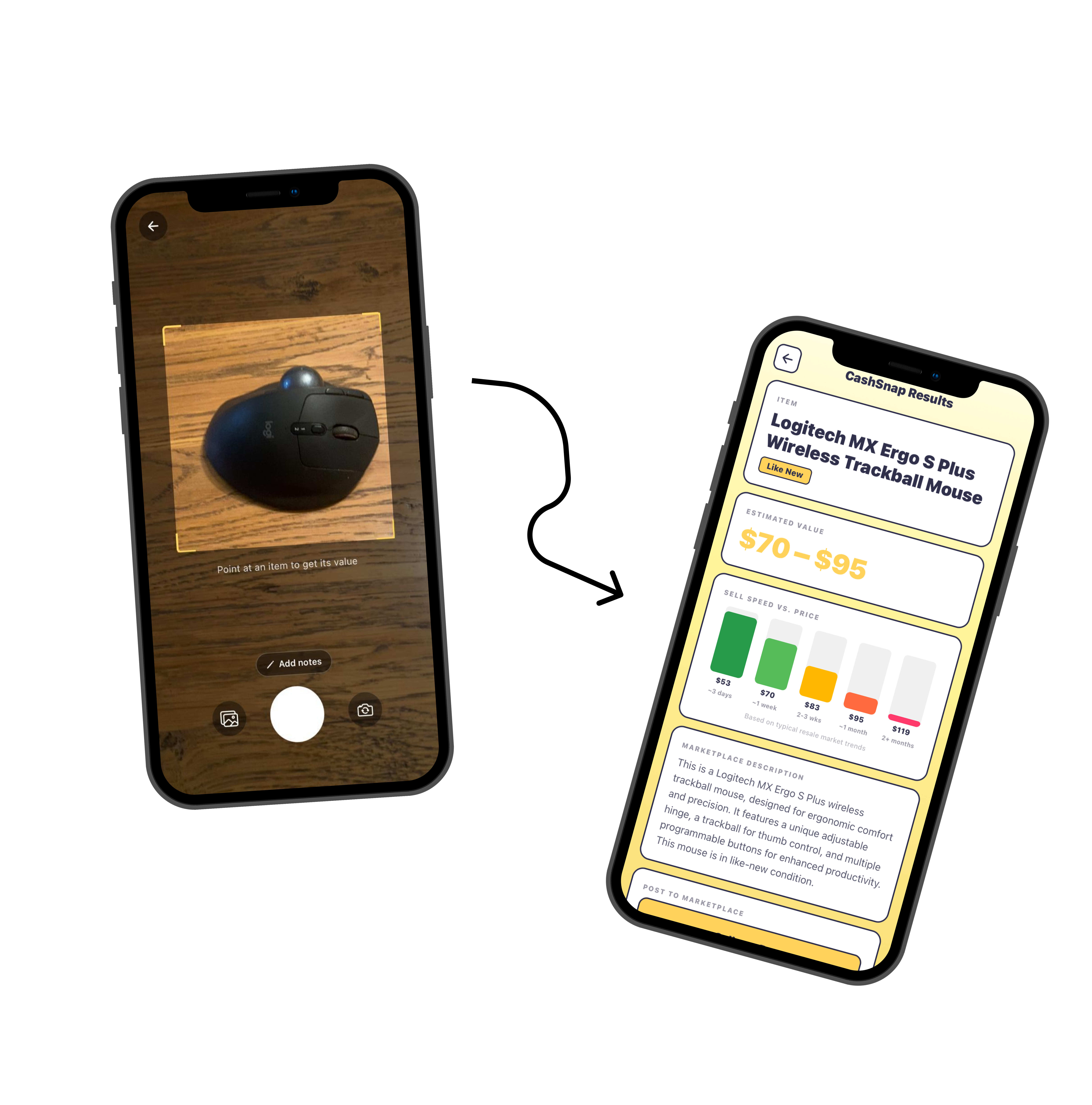 CashSnap — snap a photo, get your price